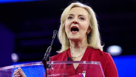 'We need a bigger bazooka' for conservatives to act, Liz Truss tells CPAC – video