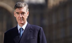 Sir Jacob Rees-Mogg speaks to the media after losing his seat.