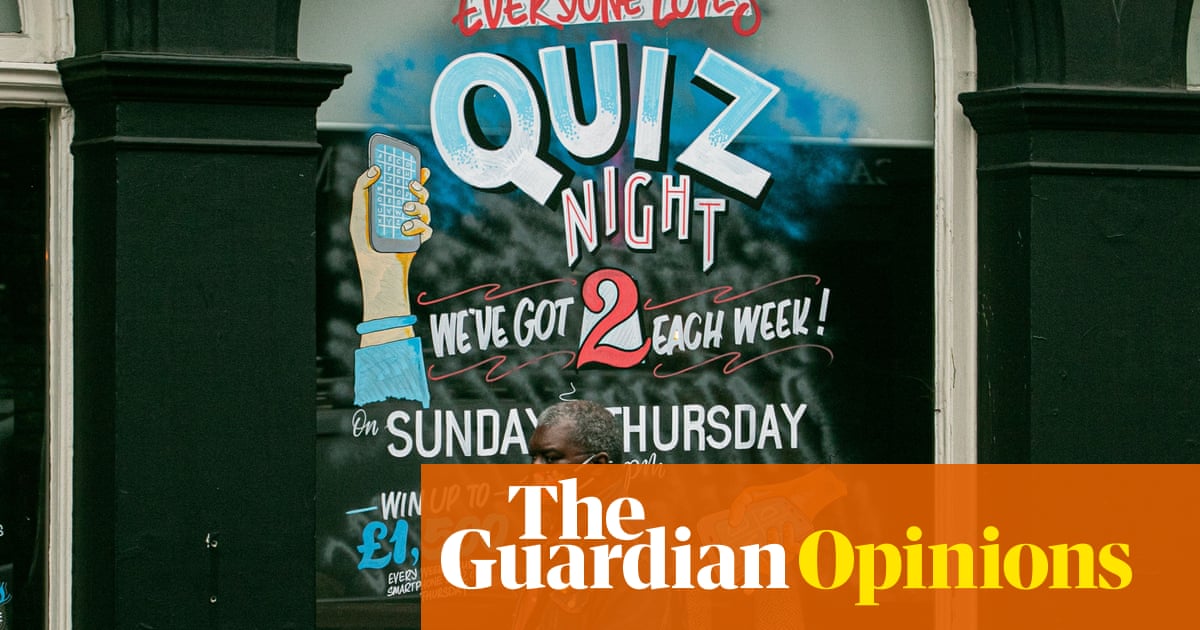 In lockdown, I've learned there's no substitute for a real pub quiz | Eleanor Salter