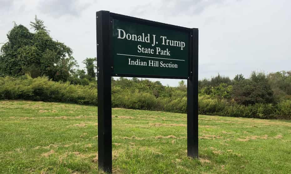 Donald Trump state park, which could perhaps someday be Sojourner Truth state park.