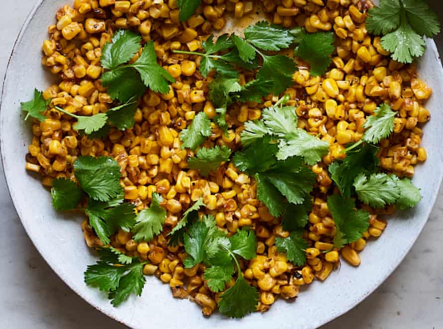 sweetcorn salad.