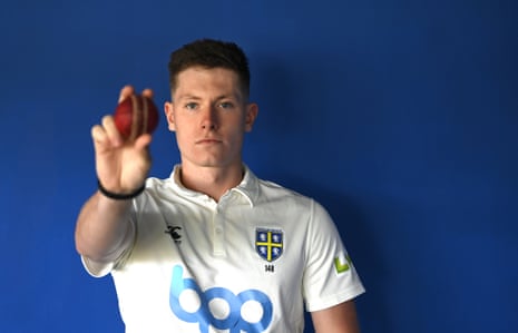 Potts poses with the ball