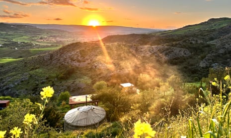 The eco retreat near Paphos in western Cyprus.