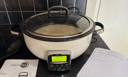 Joanne Gould testing rice cookers