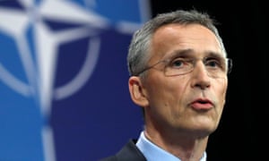 The White House hopes Jens Stoltenberg’s visit will turn a page after Trump’s erratic dismissals of Nato as ‘obsolete’.