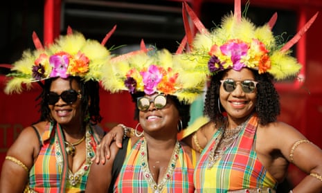 Costumed revellers at 2018’s Notting Hill carnival