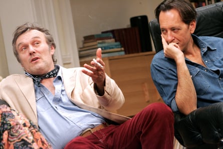 Anthony Head, left, and Richard E Grant in Otherwise Engaged, by Simon Gray, at the Criterion theatre, London, in 2005.