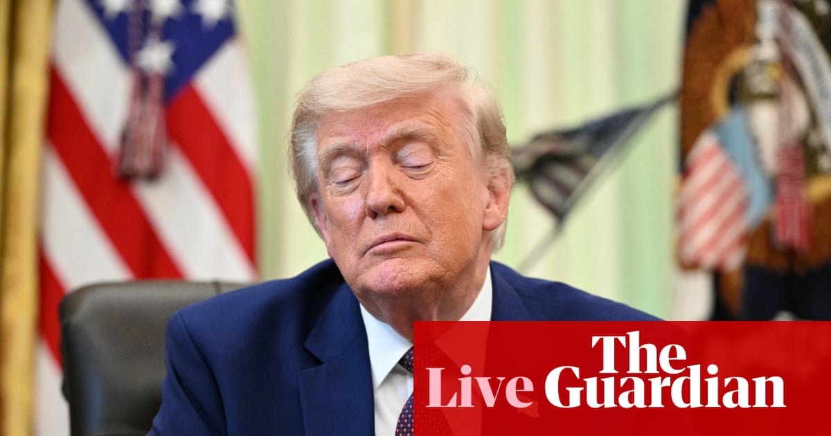 Donald Trump attacks his own party members as ‘unpatriotic’ after war powers resolution vote in House – US politics live