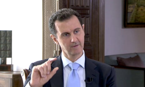 Syrian president Bashar al-Assad.