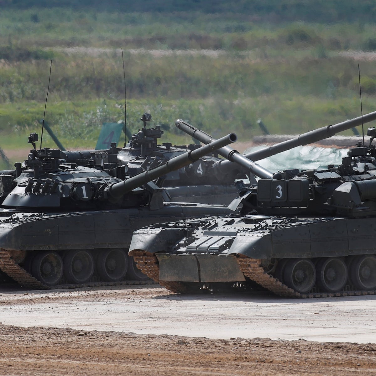 Russian T 80 Tank