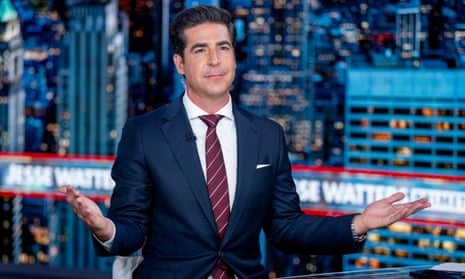 In his big Fox News debut, Jesse Watters performs a Tucker Carlson tribute act | Fox News | The Guardian