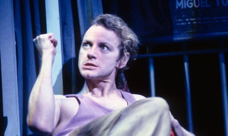 Brent Carver as Molina in Kiss of the Spiderwoman at Shaftesbury theatre, London, in 1992. He became ‘an expressive conduit, a waterfall, through whom the whole musical poured’.