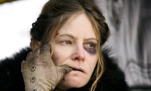 Eyes on the prize: Jennifer Jason Leigh in The Hateful Eight.