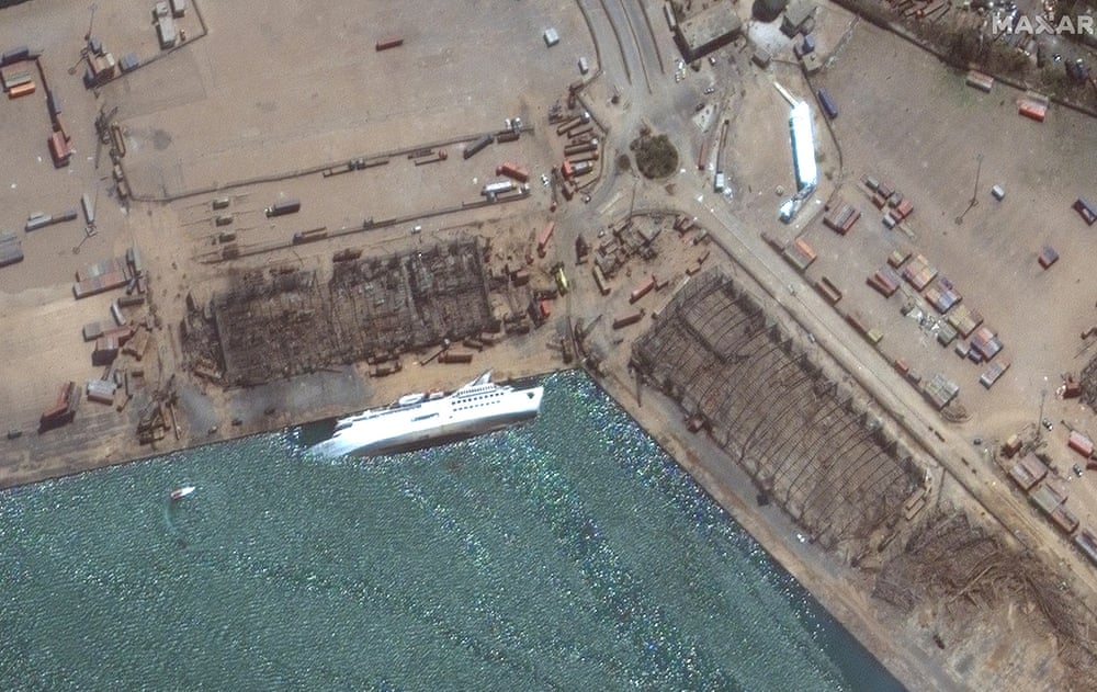 Фото до и после взрыва