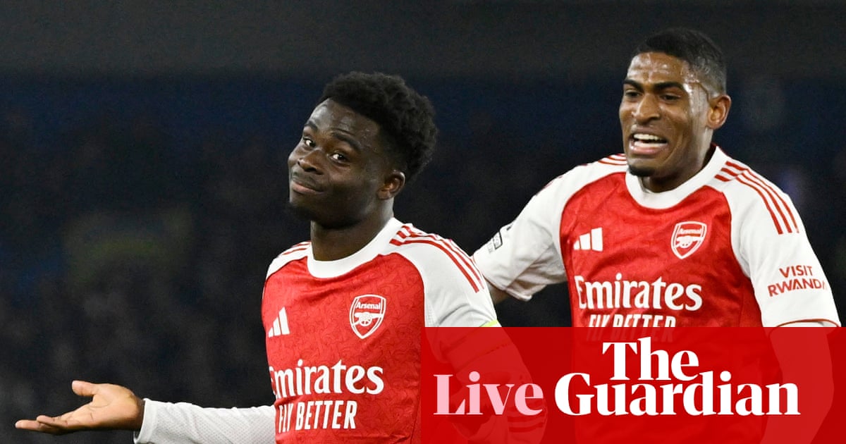 Brighton v Arsenal, Manchester City v Nottingham Forest, and more: Premier League – live