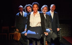 Neil Bartlett’s adaptation of Camus’ The Plague at the Arcola theatre, London, in 2017.