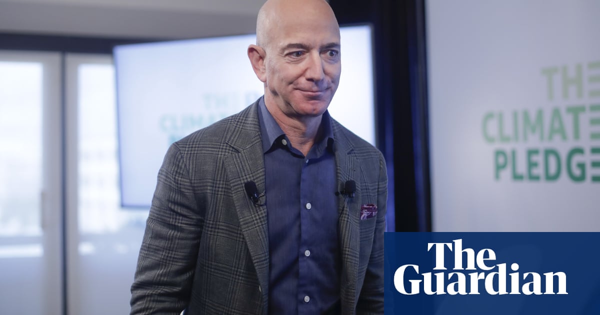 Amazon's Jeff Bezos pledges $10bn to save earth's environment