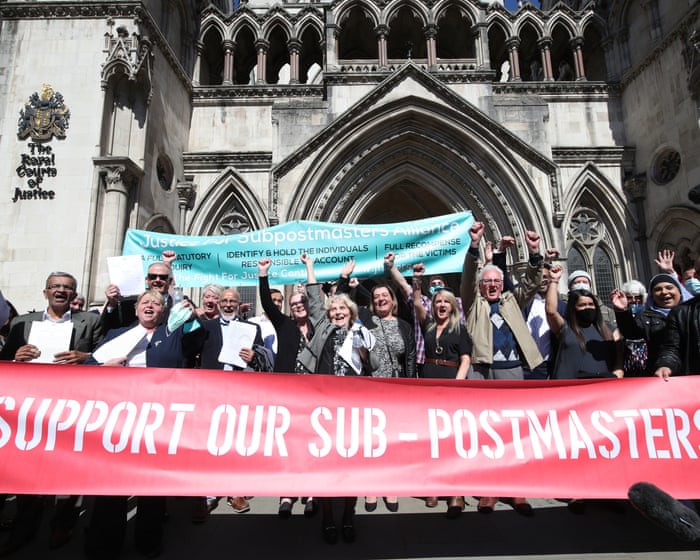 Innocent subpostmasters went to jail, but now it is clear: the Post Office boss class belong there instead | Marina Hyde