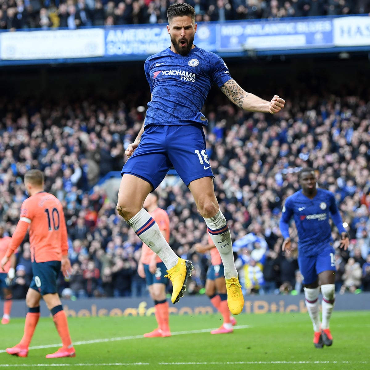 Chelsea 4 0 Everton Premier League As It Happened Football The Guardian