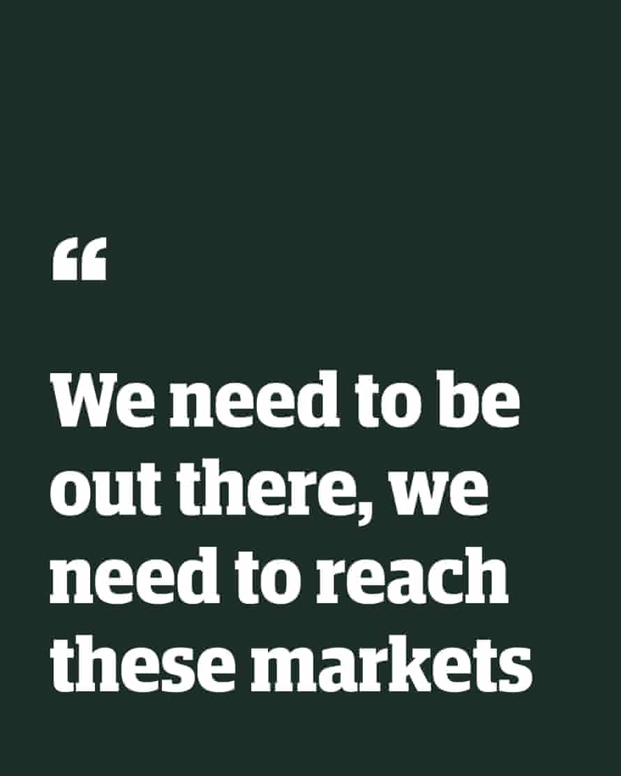 Quote: “We need to be out there, we need to reach these markets”