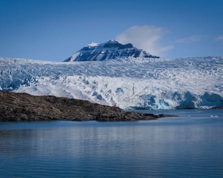 Nordenskiöldbreen, a glacier in central Svalbard