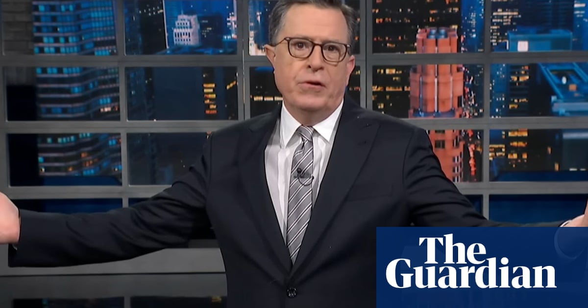 Stephen Colbert sobre el segundo mandato de Trump: ‘Las últimas cinco semanas han sido impactantes y terribles’ | Resumen de programas de televisión nocturnos Stephen Colbert sobre el segundo mandato de Trump: ‘Las últimas cinco semanas han sido impactantes y terribles’ | Resumen de programas de televisión nocturnos