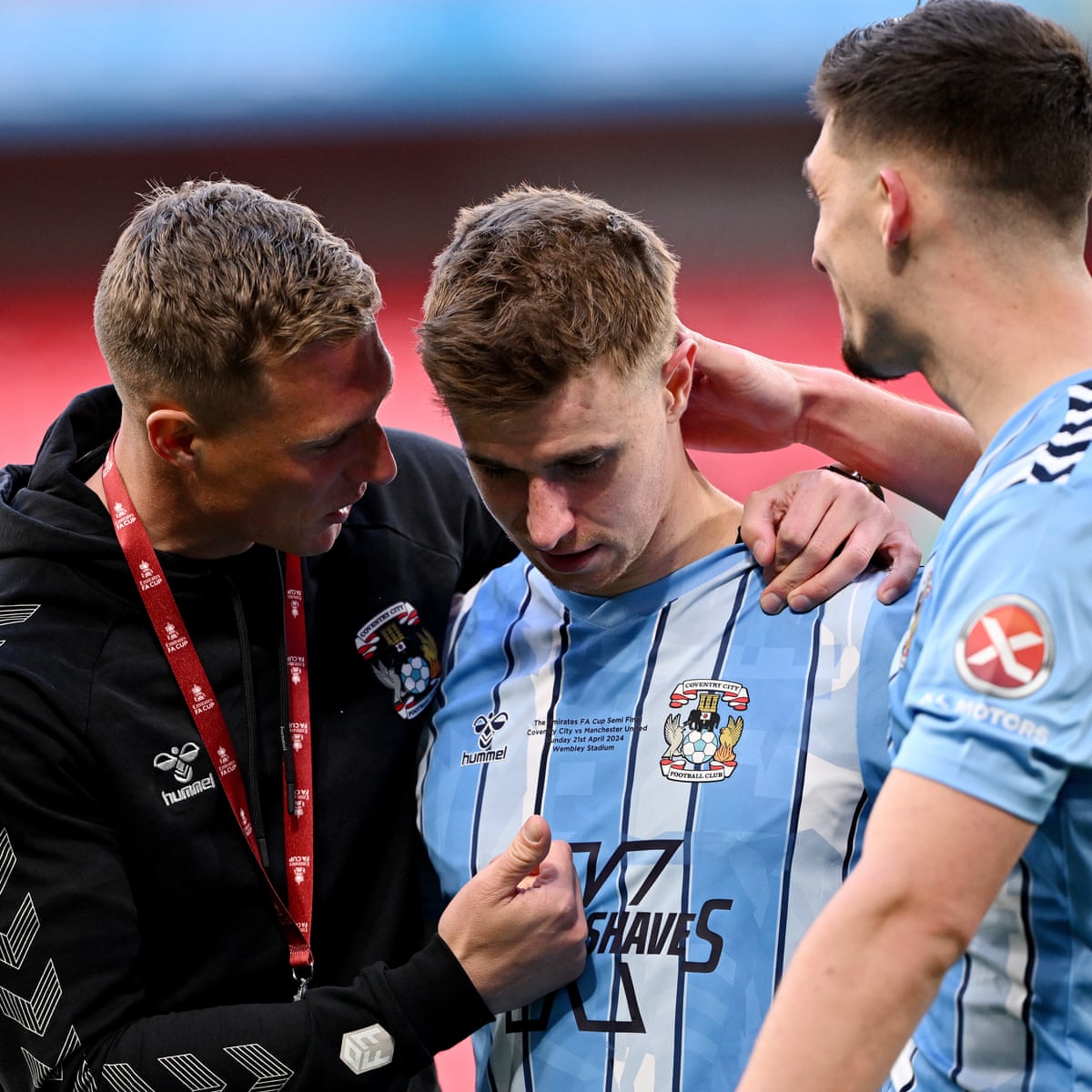 Coventry City 3-3 Man United (2-4 pens): FA Cup semi-final – as it