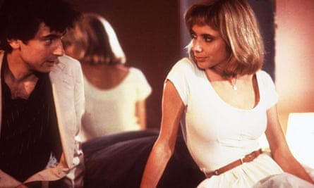 ‘I’m dead in bed, and the camera goes slowly down my body’ … Rosanna Arquette with Griffin Dunne in After Hours.