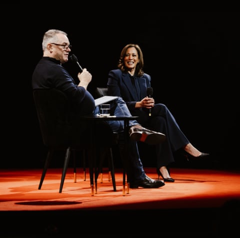 Kamala Harris and John McGrath.