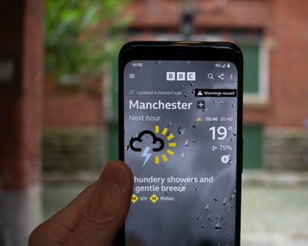 BBC weather app