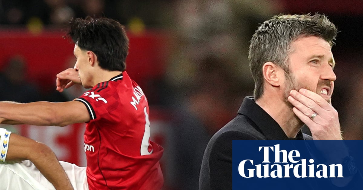 A shocking decision': Michael Carrick fumes over Martinez's red card for hair pulling video