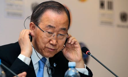 Ban Ki-moon urged mayors to ‘stand up for the people you represent’.