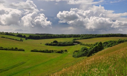 An unudalting stretch of Salisbury Plain, Wiltshire
