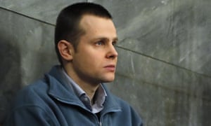 Lukasz Herba in court in Milan.