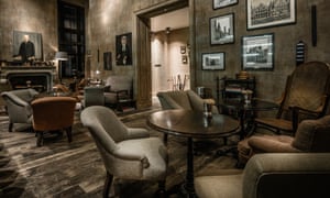 The sitting room at the 1898 The Post hotel.