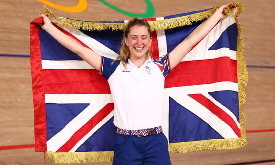 Gold medallist Laura Kenny of Great Britain