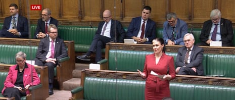 Natalie Fleet speaking in the Commons