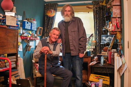 Michael Palin and Pearce Quigley as Brian and Michael in Small Prophets.
