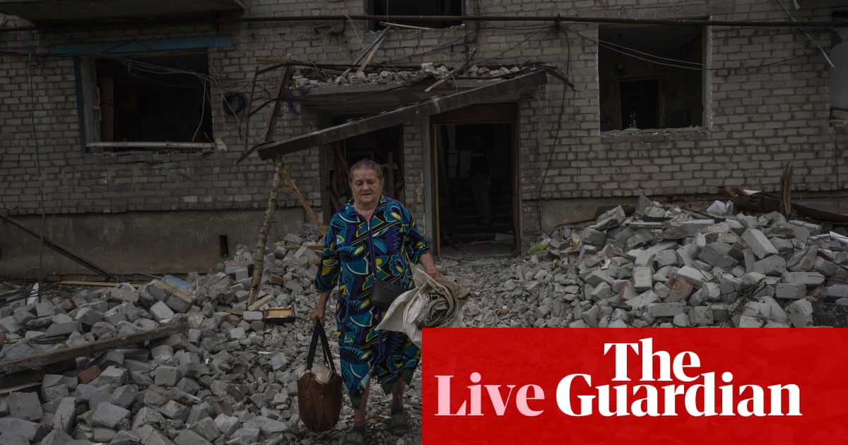 Russia-Ukraine war live news: dozens remain trapped after Russian strike; Zelenskiy says Donetsk attack purposely targeted civilians