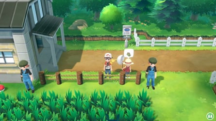 Pokémon Let’s Go screenshot.