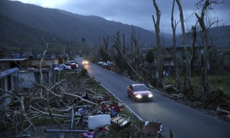 The aftermath of Hurricane Maria, in Yabucoa, Puerto Rico, in September 2017. Fema, which was criticized for its faltering response, has been trying to juggle hurricane preparedness and the coronavirus.