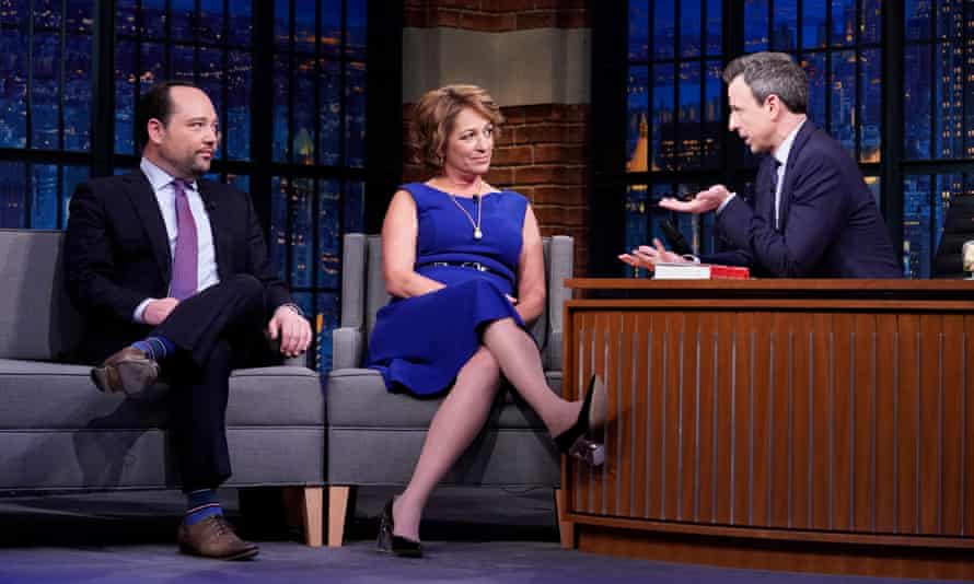 Philip Rucker and Carol Leonnig speak to Seth Myers on NBC.