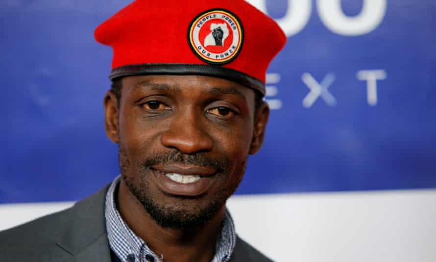 The Ugandan opposition presidential candidate Bobi Wine