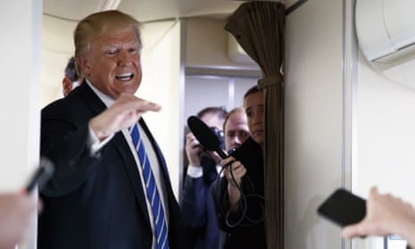 Porn Force One - Donald Trump denies knowing of $130,000 payment to Stormy Daniels | Donald  Trump | The Guardian