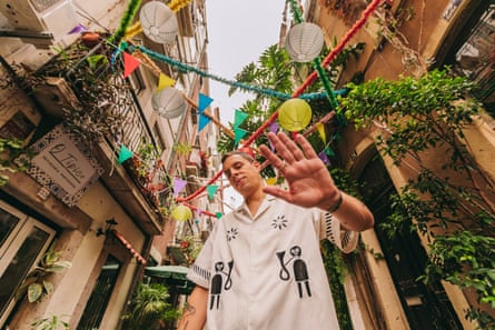 Alex Couto in Green Street, Lisbon