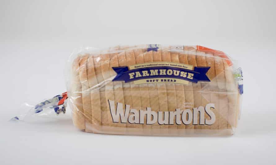 Warburtons Farmhouse white bread loaf