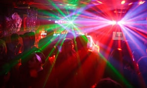 A bar in east London – venues are nervous about rising music royalty costs.