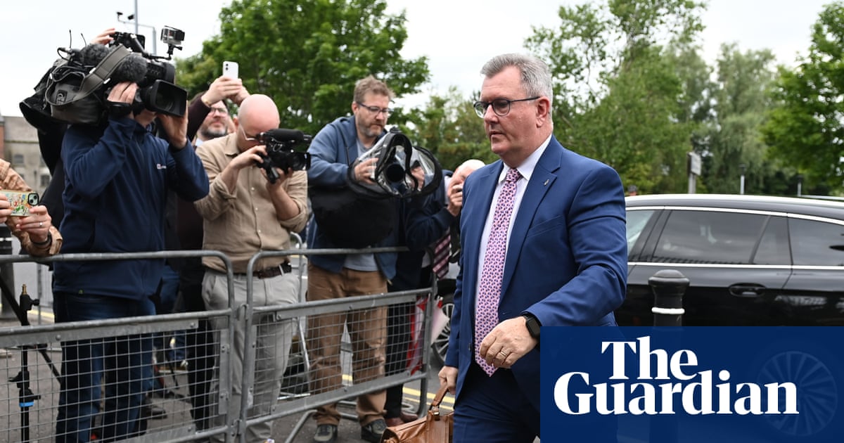 Former DUP leader Jeffrey Donaldson sentenced to 15 years for child sexual offences