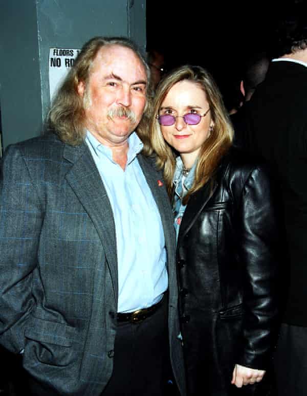 Melissaa Etheridge with David Crosby in 1995