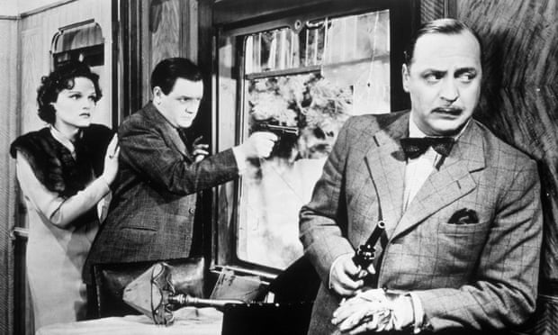 A still from Alfred Hitchcock’s 1938 The Lady Vanishes, adapted from The Wheel Spins.